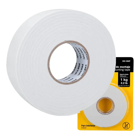 Cinta Doble Cara De 19 Mm X 5 M Pretul 20005