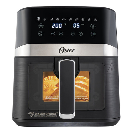 Freidora De Aire Digital 4lt Oster 10 Programas Ckstaf40wddf Color Negro Freidora De Aire Digital 4lt Oster 10 Programas Ckstaf40wddf Color Negro