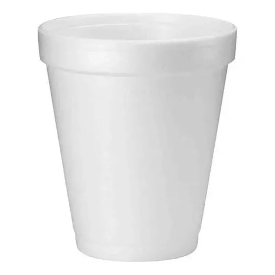 Vaso Térmico Blanco Telgopor 300cc X 100 Unidades