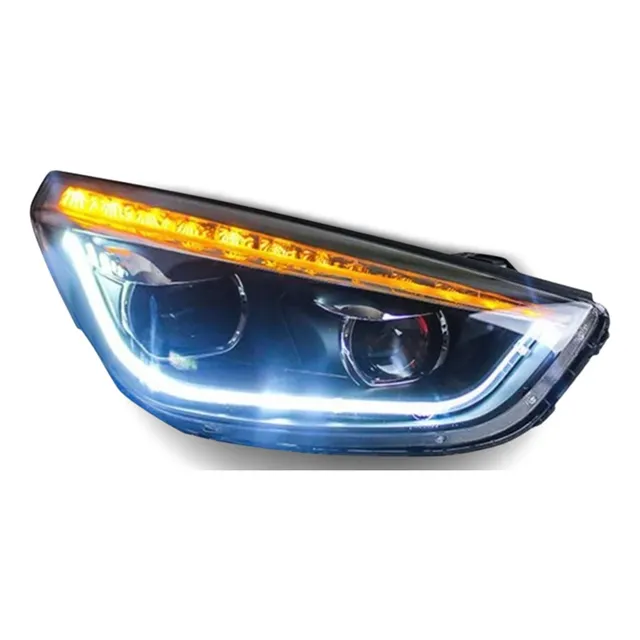 Hyundai Tucson Ix35 2011+ Faros Led Delantero