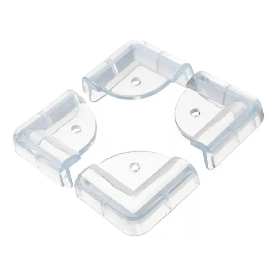 Set De 4 Esquineros De Mesa Protector De Silicona Anti Golpe