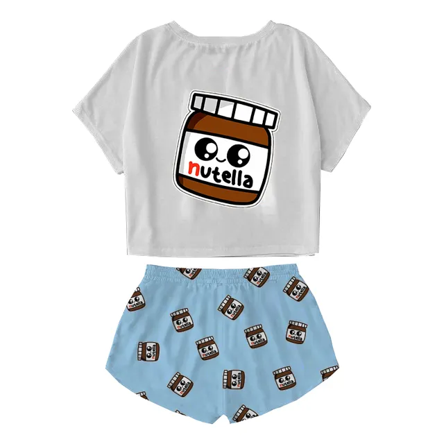 Pijama Mujer Nutella Chocolate Regalo Obsequio