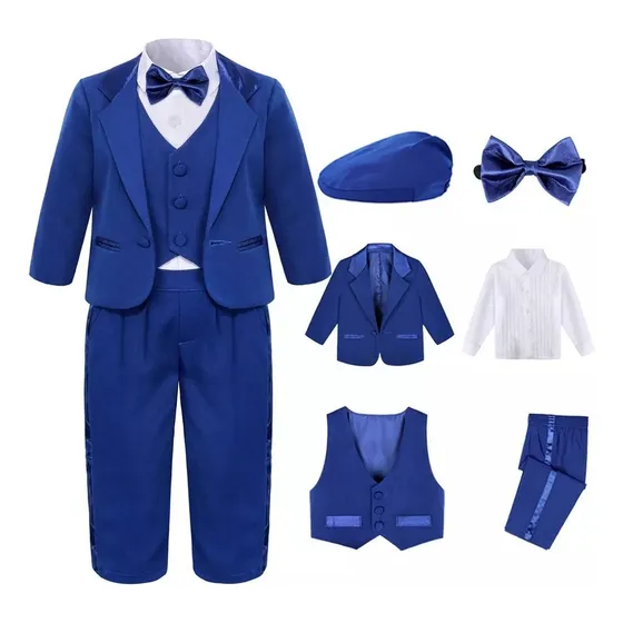 Bach Zz Traje Niño Bebé Bautizo Boda Cumpleaños Formal Ropa