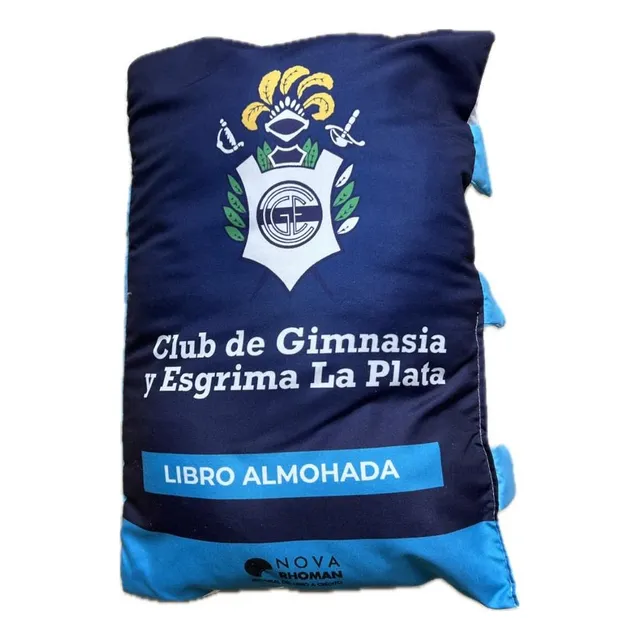 Libro Almohada De Gimnasia Y Esgrima De La Plata