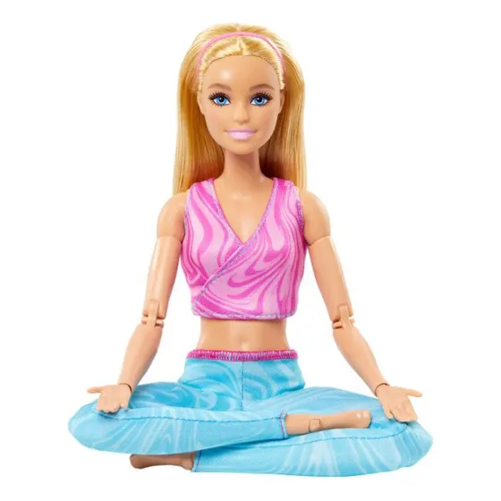 Barbie Made To Move yoga muñeca rubia Edicion