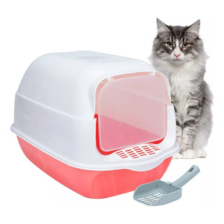 Arenero Sanitario Para Gato Cerrado Con Pala Puerta Abatible Arenero Sanitario Para Gato Cerrado Con Pala Puerta Abatible