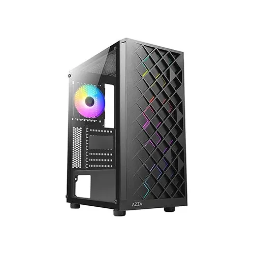 Case Azza Gaming Atx Spectra Black