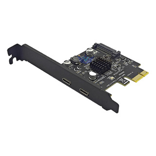 Tarjeta De Expansión Usb3.2 De Dos Puertos Tipo C Pci E Tarjeta De Expansión Usb3.2 De Dos Puertos Tipo C Pci E