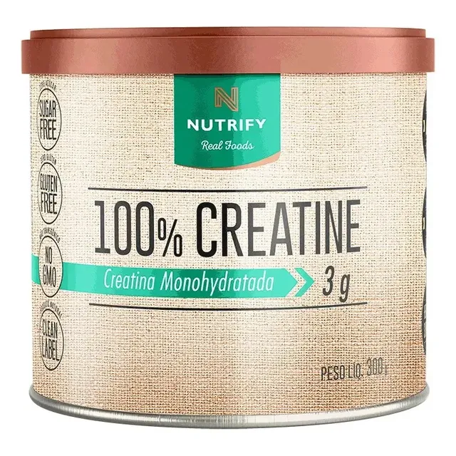 Creatina 100% Monohidratada 300g Nutrify