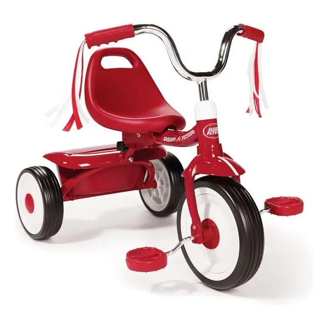 Radio Flyer Mod. 411s Ready To Ride Triciclo Color Rojo / G