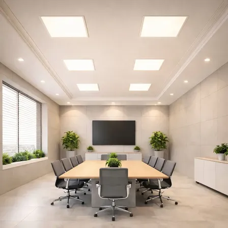 Kit 10 Plafons Led Quadrado De Embutir 48w 62x62 Slim Fino 127/220v Branco Neutro 4000k