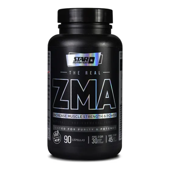 Zma Star Nutrition Zinc Magnesio Y Vitamina B6 X 90 Capsulas Sabor Sin sabor