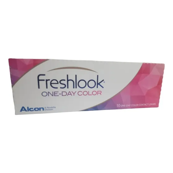 Lentes De Contacto Freeshlook One Day 5 Pares + Solucion 