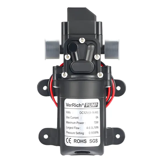 Bomba De Agua Diafragma 1/2inch 6l/min 12v 70w Alta Presion