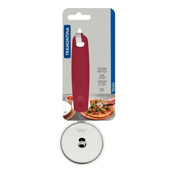 Cortador redondo para pizzas y pasta Tramontina Red Heavy Duty