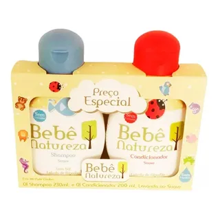 BebĂȘ Natureza Kit Banho Shampoo E Condicionador BebĂȘ Natureza Kit Banho Shampoo E Condicionador