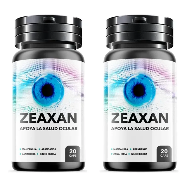 Zeaxan 20 Capsulas Pack X 02 Suplemeto Para Tu Salud Ocular