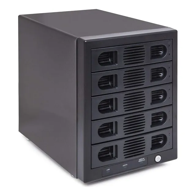 Carcasa De Disco Duro Externa Syba Sy-enc50118, 10 Tb, 5 Bah