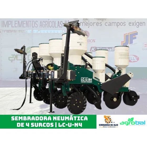 Sembradora Neumatica De 4 Surcos - Sembradoras Del Bajío