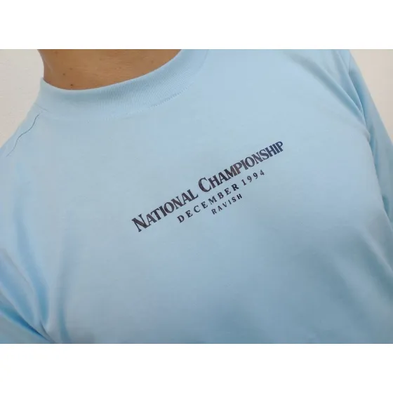 Remera Hombre Manga Larga Estampado De Algodón Peinado