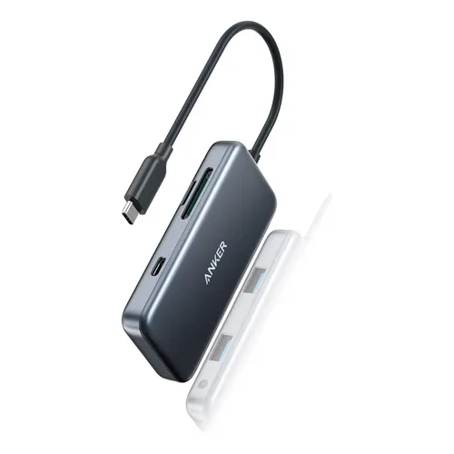 Anker Usb C Hub 5 En 1 Usb C Adaptador Con 60 W De
