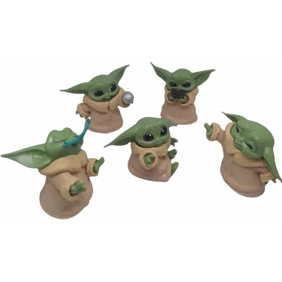 Baby Yoda Grugo Mandalorian Set X 5 Tiernos Dulces Bebes Sw.