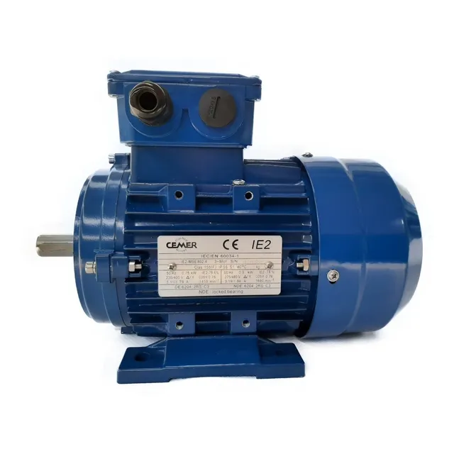  Motor Eléctrico Trifásico 3hp. 2 Polos (3000 Rpm) 