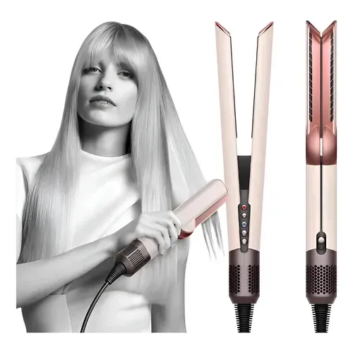 Alisador de Cabelo Dyson Airstrait Cerâmica Pink Rose Gold