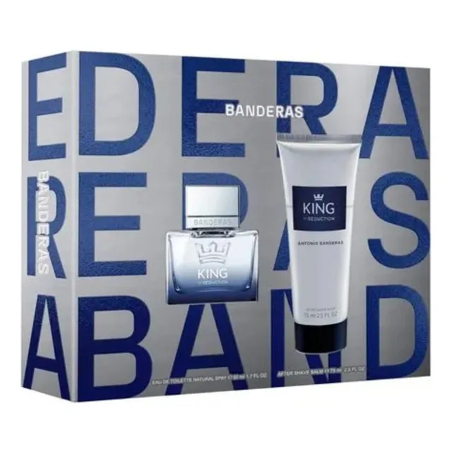 Set Banderas King Of Seduction Para Hombre Edt 50ml+ As 75ml
