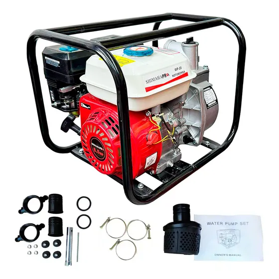Motobomba De Agua Shimaha Pro Swp-20 De 6.5 Hp 2x2 Pulgadas Riego Y Agricola