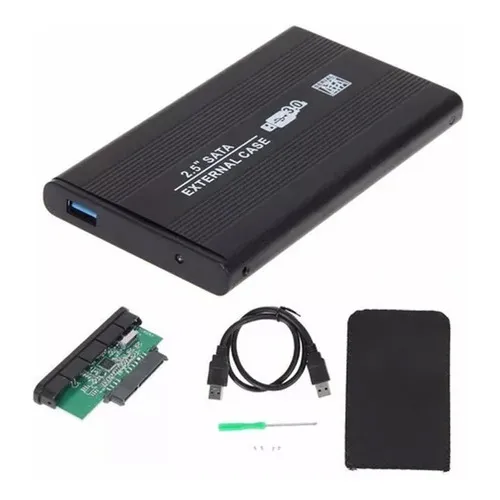 Case Cofre Disco Duro Sata 2.5 Notebook Usb 3.0 Pcimport 