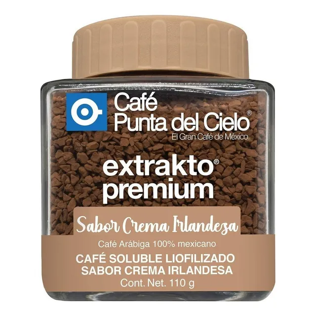 Café Liofilizado Punta del Cielo Crema Irlandesa 110g