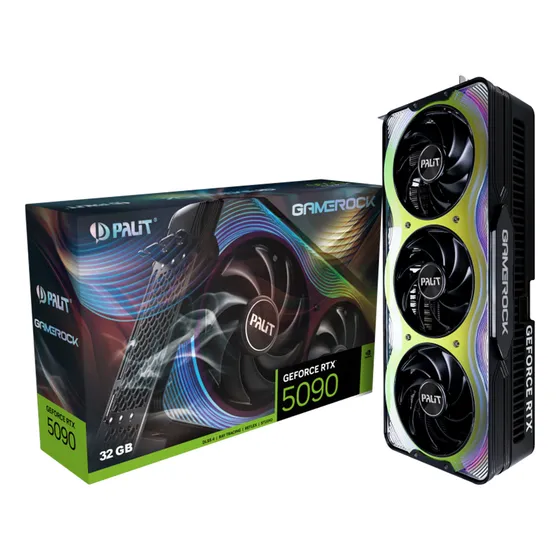 Placa de vídeo Palit Nvidia Geforce Rtx5090 Gamerock 32gb Vx
