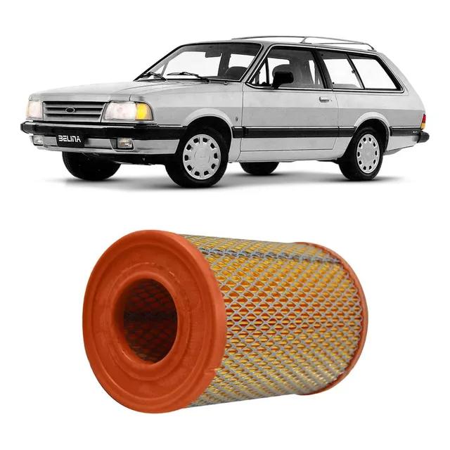 Filtro Ar Ford Belina I Corcel I Ii Mahle Lx963