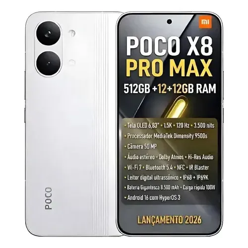 Xiaomi Poco X7 Pro 5g Dual Sim 512 Gb Amarillo 12 Gb RAM