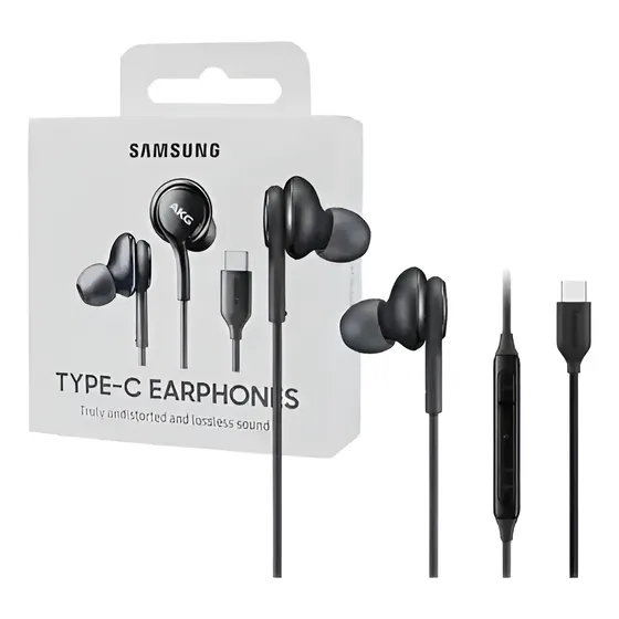 Fone De Ouvido Samsung Akg Tipo-c Galaxy S10+ S20 Ultra A71