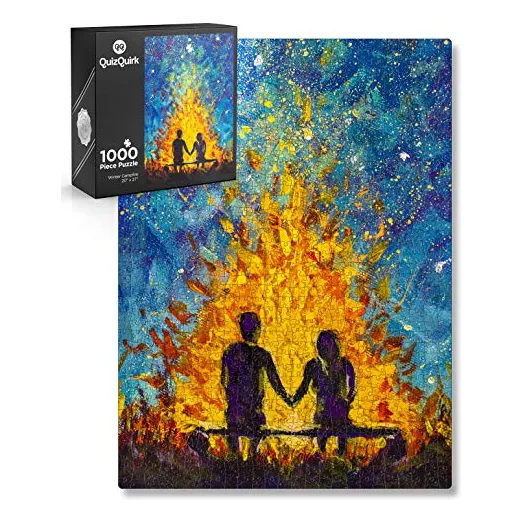 Quizquirk 1000 Piece Puzzle, Pareja Romántica Por Wnxb8