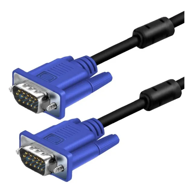 Cable Vga Macho - Macho Con Filtros De 1.5 Metros ®