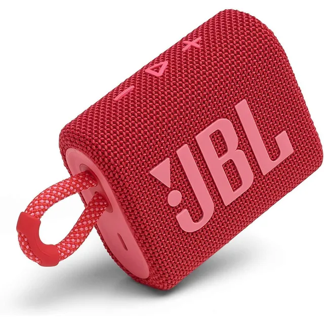 Bocina JBL Go 3 JBLGO3 portátil con bluetooth waterproof red