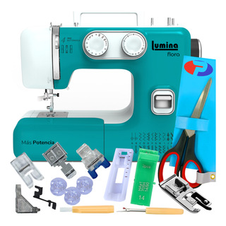 Lumina Flora Heavy Duty +kit + Tijera Y Pie F.overlock Lumina Flora Heavy Duty +kit + Tijera Y Pie F.overlock
