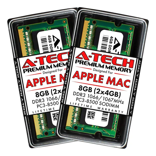 A-tech 8gb (2 X 4gb) Pc3-8500 Ddr3 1066/1067 Mhz Ram Para...