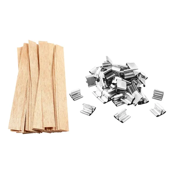 Litopepex 50 Mechas De Madera Para Hacer Velas, Mechas De Ma