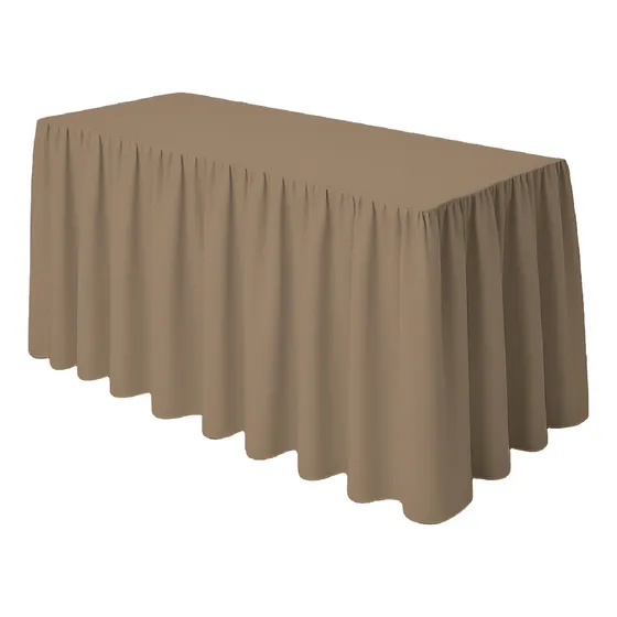 Mantel Bambalina Para Mesa De 1.80x0.73 Varios Colores 
