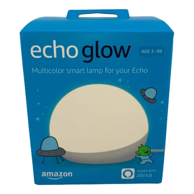 Amazon Asistente Virtual Echo Glow Gris