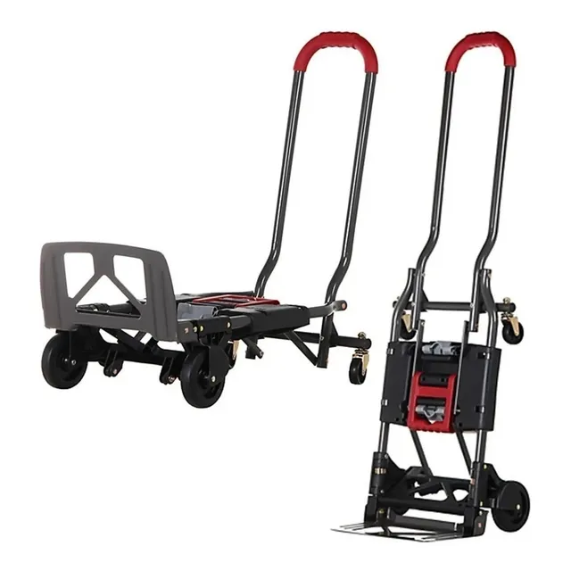 Carretilla Carga 2 En 1 300l Carreta Cosco Zorra Carro Sonid