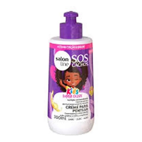 Creme Para Pentear Sos Cachinhos Kids Nutrição Em Ação 300ml