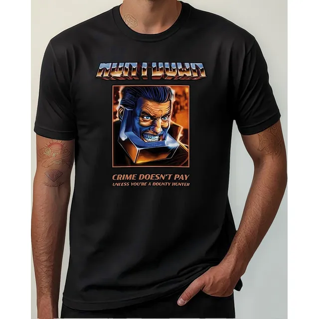 Huntdown Airbrush Edition Playeras Hombre Ropa Verano Camisa