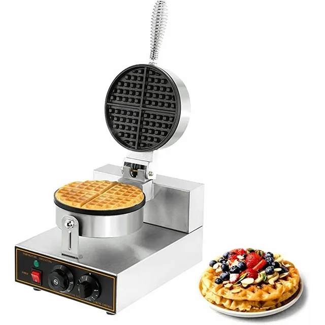 Wafflera Wafles Máquina Electrica Acero Inoxidable