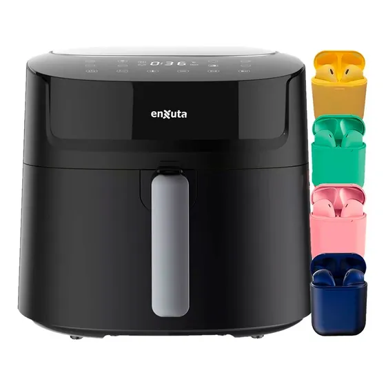 Freidora Sin Aceite Enxuta Sdaenxfsa1116 6l Panel Touch + Au