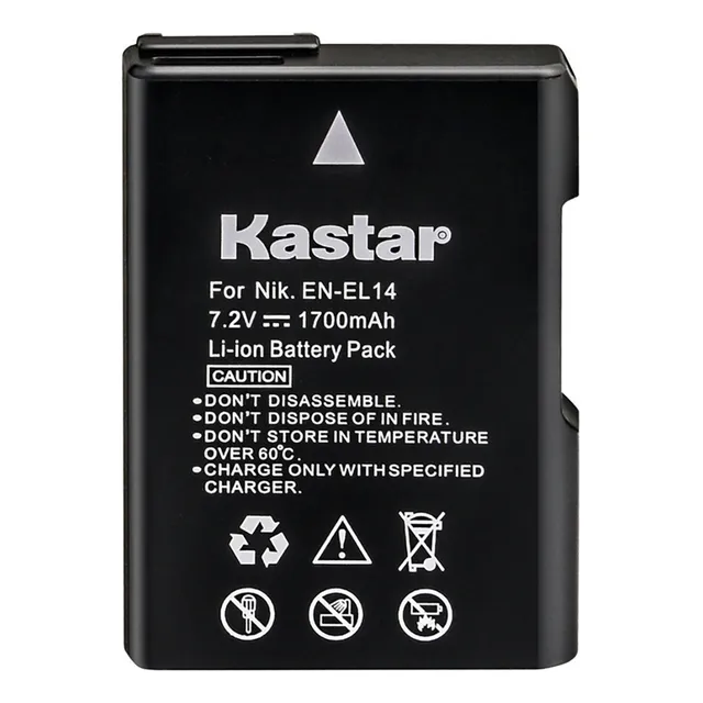 Batería Nikon En-el14 1700 Mah D3500 D5600 Coolpix P7800